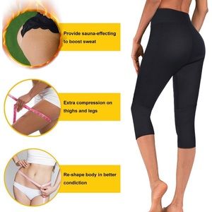 Junlan Women Neoprene Workout Pants. Medium